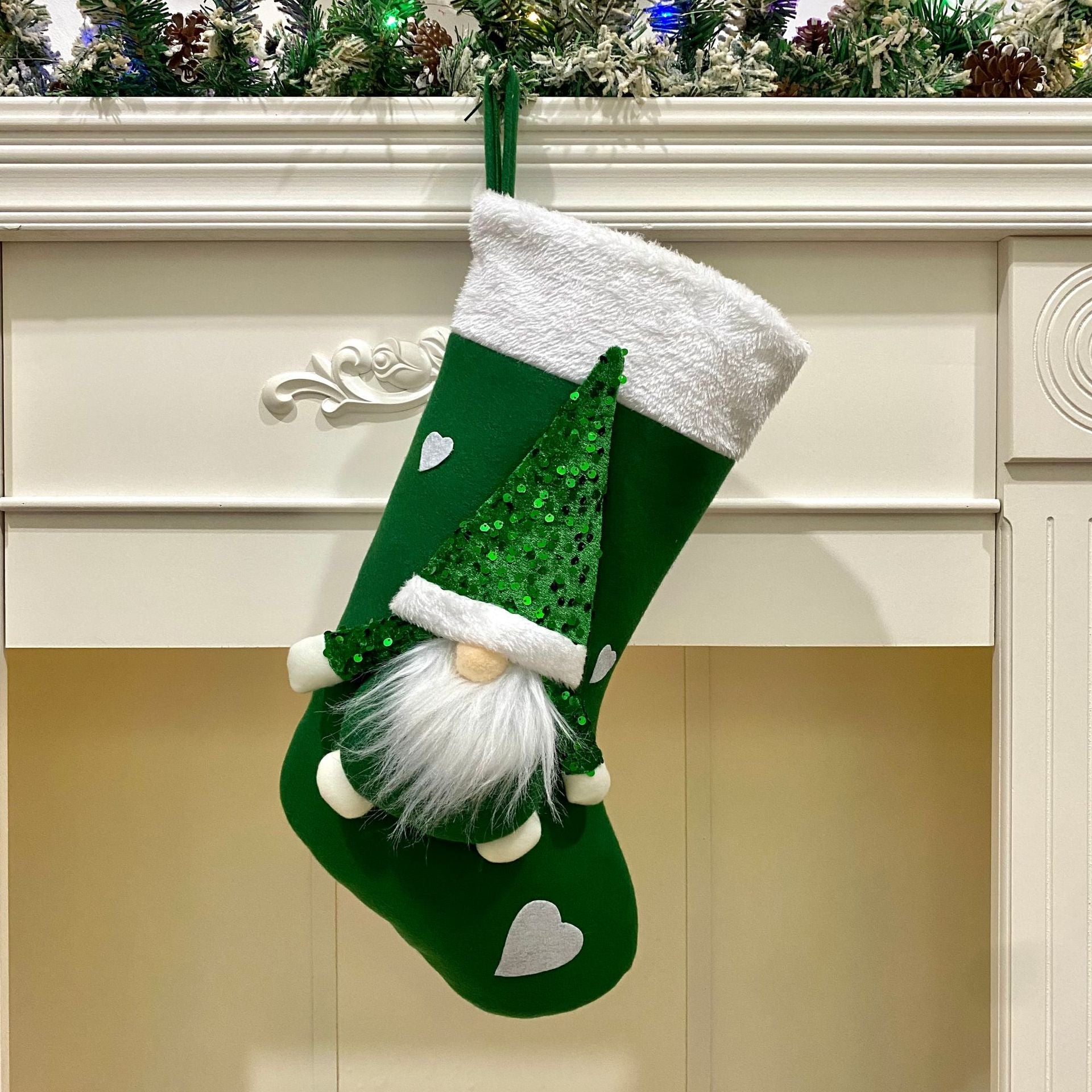 Christmas Sequin Gift Bag Faceless Doll Ornament: The Perfect Holiday Decor